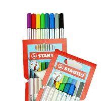 Brush-Pen-Set Stabilo, 8 Farben  