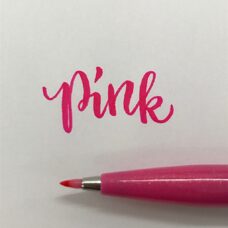 Brush Sign Pen von Pentel pink  