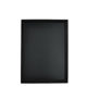Kreidetafel 60x80cm <br>Tafel aus Kunststoff, Holzrahmen schwarz  