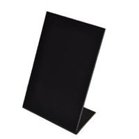 L-Aufsteller, Kunststoff, <br>Format A6, 10.5x14.8cm, Set à 10 Stück  