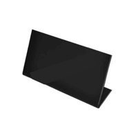 L-Aufsteller, Kunststoff, <br>Format 10.5x5.7cm, Set à 10 Stück  