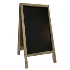 Kundenstopper 50x100cm<br> Holzrahmen Fichte Vintage-Optik 