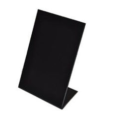 L-Aufsteller, Kunststoff, <br>Format A6, 10.5x14.8cm, Set à 10 Stück  