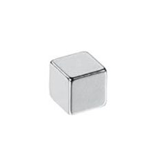 Magnete 5x5x5mm, normal haftend,   Set à 10 Stück, passend zu magnetische Kreidetafeln