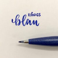 Brush Sign Pen von Pentel königsblau  