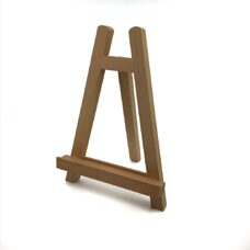 Holzstaffelei, Höhe 30cm passend zu Kreidetafel A4 und A3 sowie Schiefertafel 40x30cm 