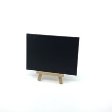 Kreidetafel A6, 14.8x10.5cm, Dicke 6.4mm, mit Mini-Staffelei  