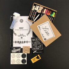 Toolbox 1 | das passende Material zum Handlettering Onlinekurs Chalk/Tafelbeschriftung 2 (Gläser & Flaschen)  